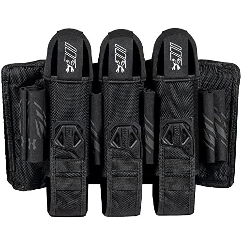 HK Army 3+2 Eject Paintball Harness Pod Pack - Blackout