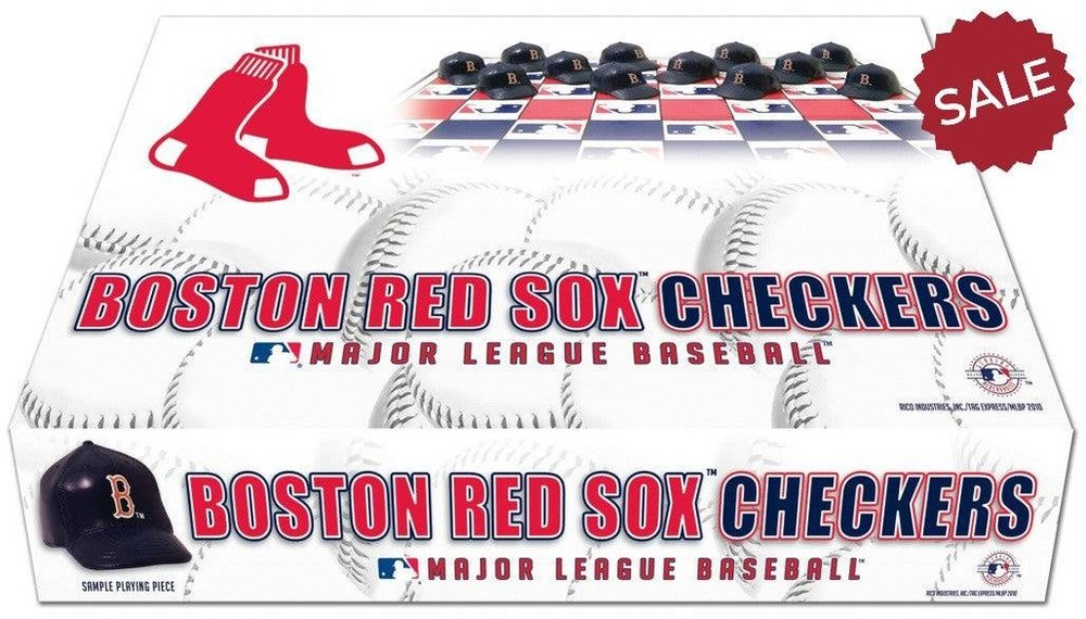 Boston Red Sox Checker Set
