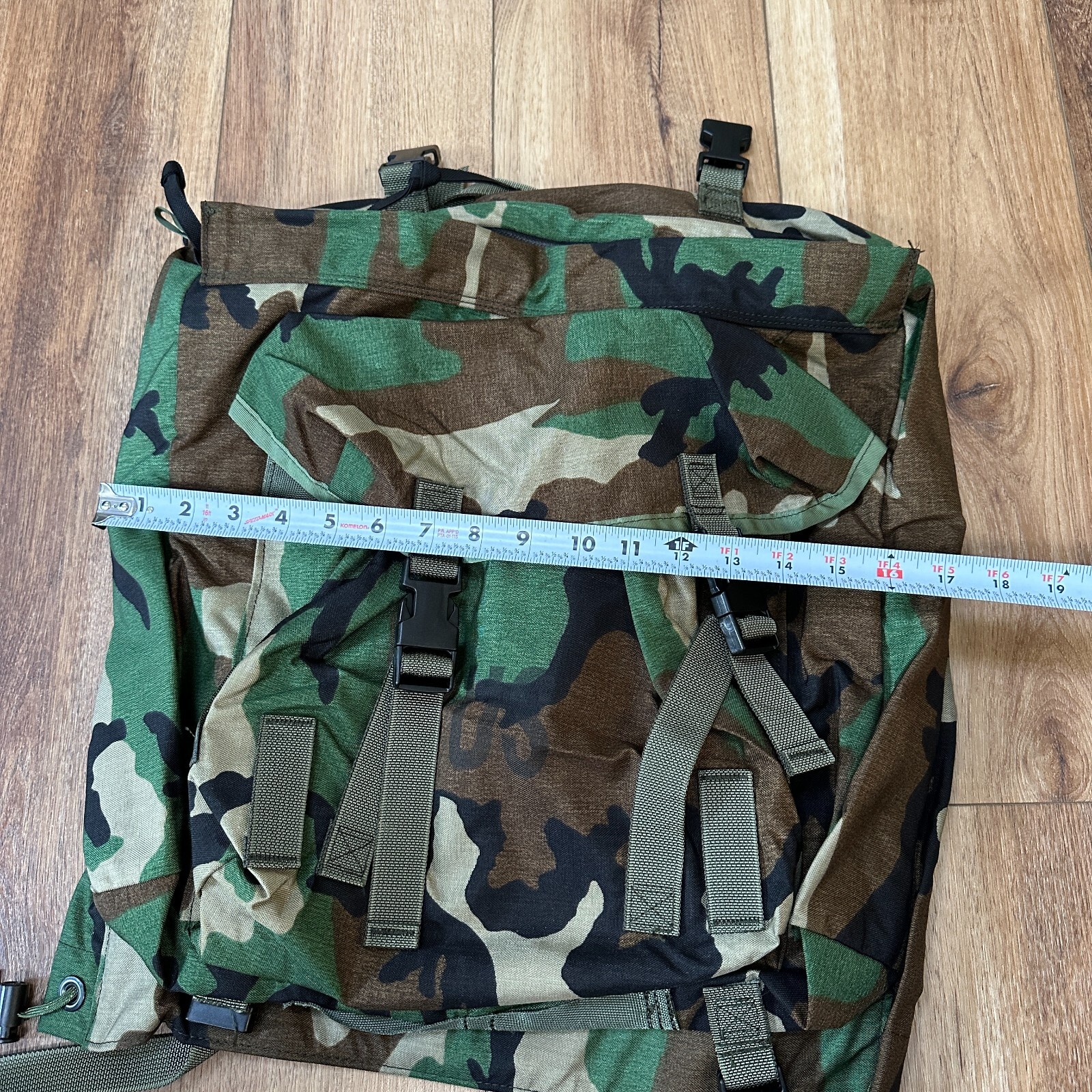 US Army M81 Woodland Camo Combat Patrol Pack Radio Carrying USA Vintage USGI NOS