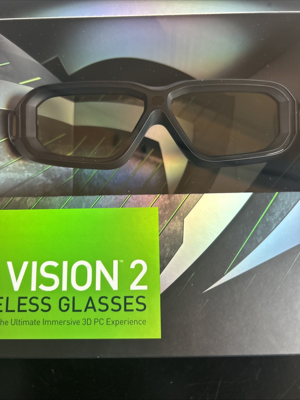 NVIDIA 3D Vision 2 Wireless Glasses -New Unopened Box Immersive 3D PC Experience