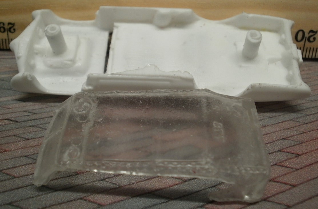 NEW Resin HO SLOT CAR scale Pontiac Monkee Mobile paintable body t-jet mounts