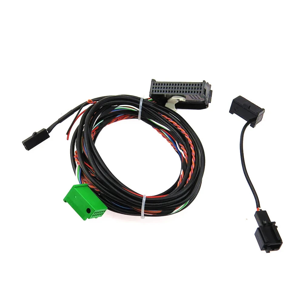 Radio Bluetooth Module Microphone Wiring Harness Cable Adapter For VW RNS510