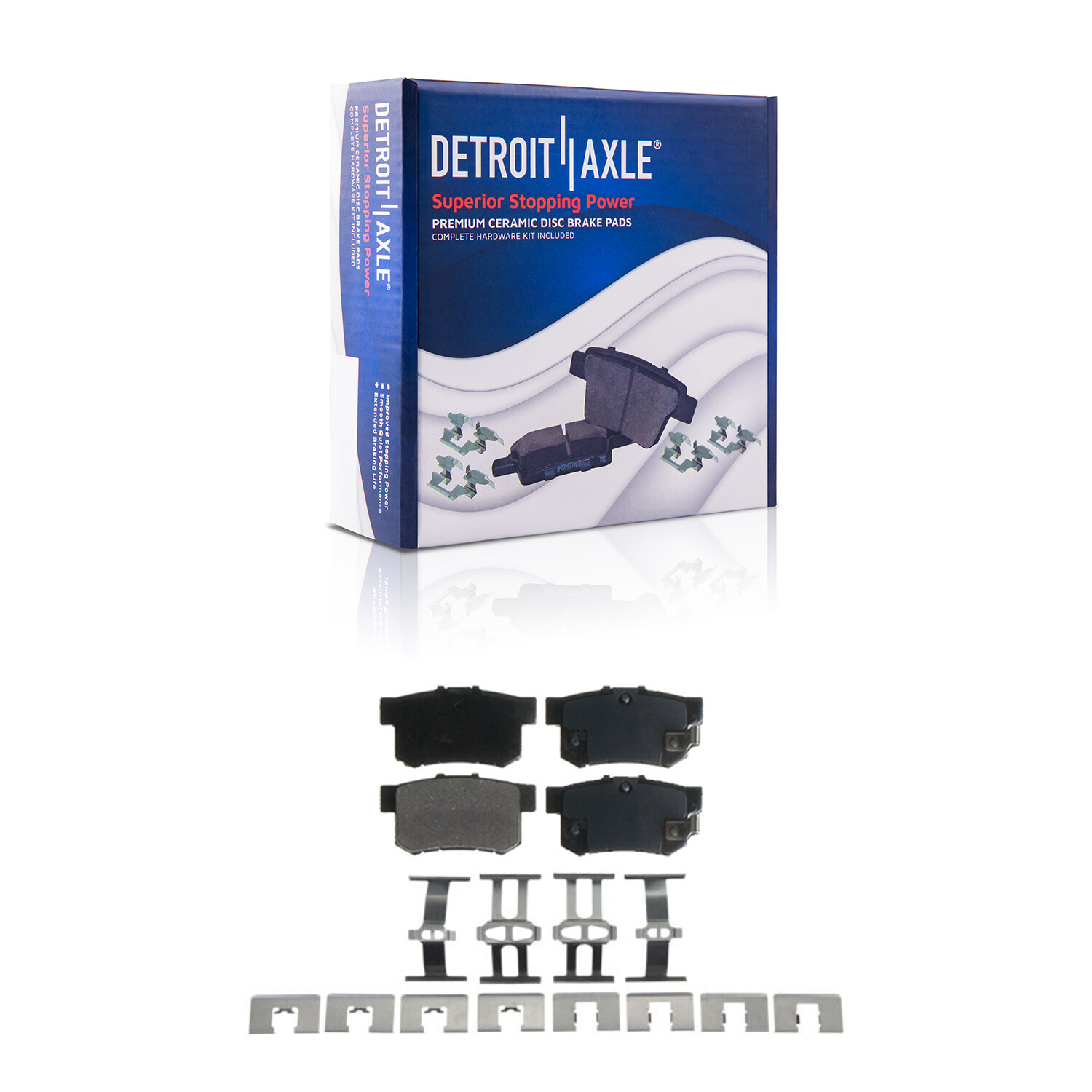 Front Rear DRILLED Disc Rotors + Ceramic Brake Pads for 2003 - 2007 Honda Accord