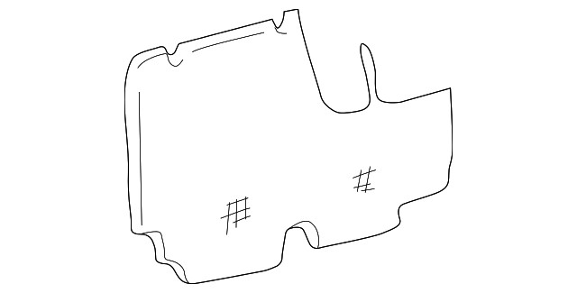 Genuine GM Panel 12477412