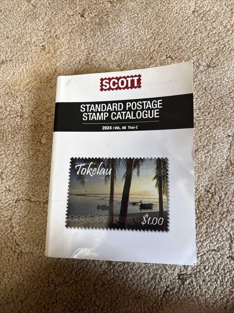 2024 Scott Standard Stamp Catalogue Vol 6B Used Library