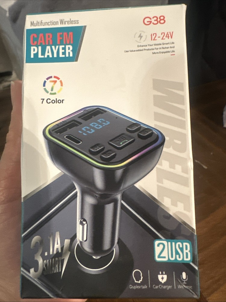 Multifunction Wireless Car FM Player