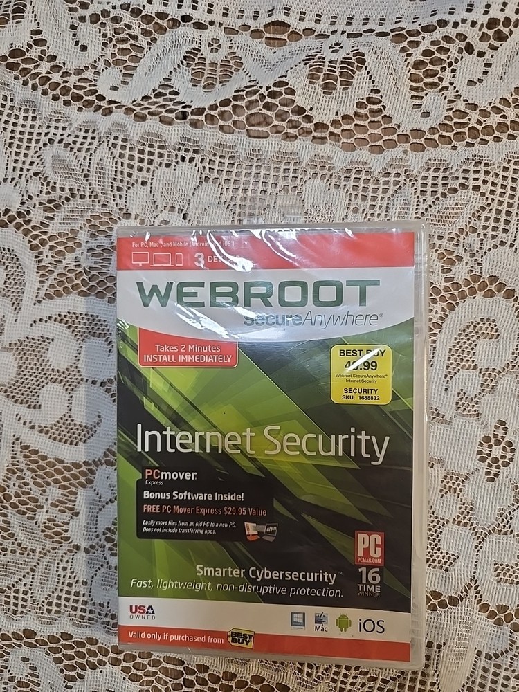 Webroot Secure Anywhere Internet Security