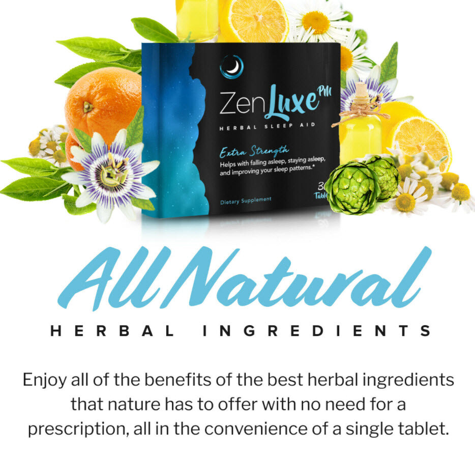 ZenLuxe PM + Dream Elements Drops BUNDLE!! Non-Habit Forming|Herbal|COMBO