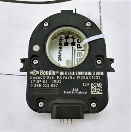 Damaged Bendix Straight Steering Angle Sensor - P/N  BW K096785