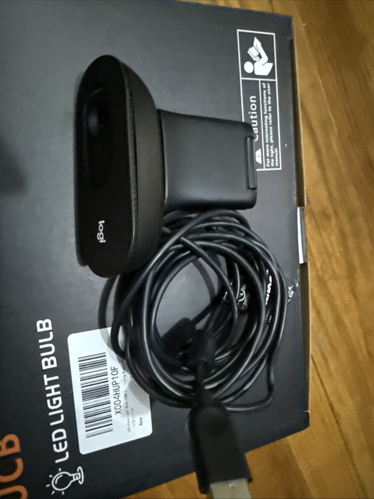 Logitech Logo Camera HD 720p V-U0018 Built In Microphone USB Computer Camera