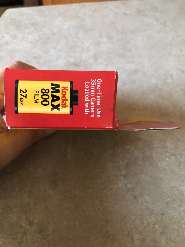 Kodak Max Flash 27 Exp Single Use Camera NEW! Exp 10/2002