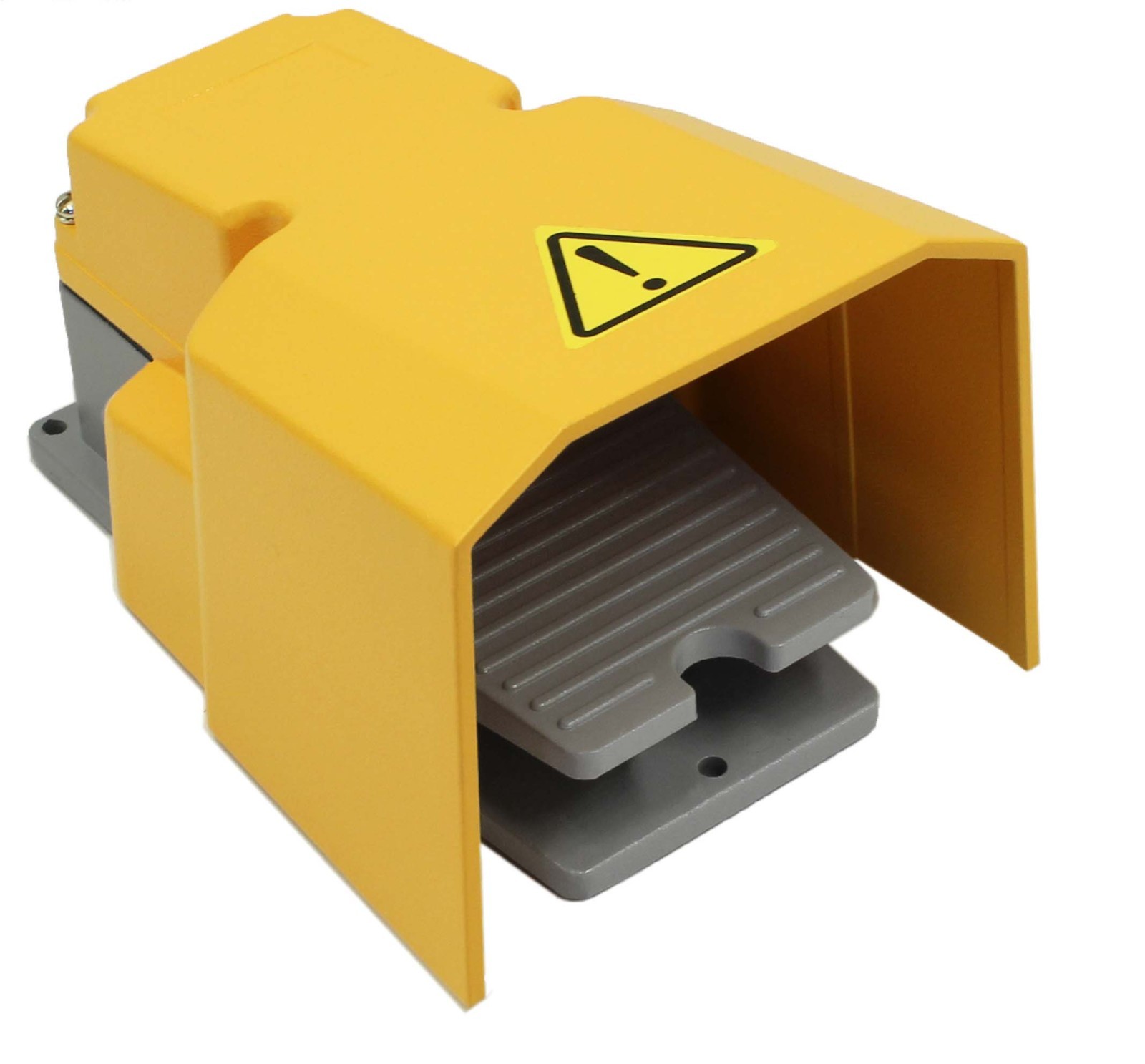 Heavy Duty Reinforced Foot Switch Pedal SPDT 15A Cast Guard Industrial Control