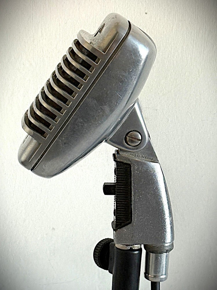 Vintage 1970's Shure 51S Sonodyne Dynamic Microphone, original element, working