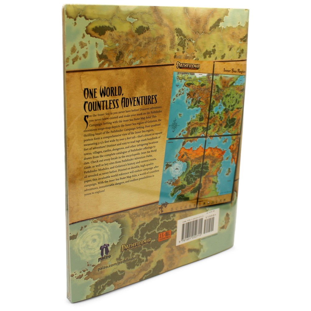 Pathfinder (RPG) Campaign Setting: Inner Sea Poster Map Folio