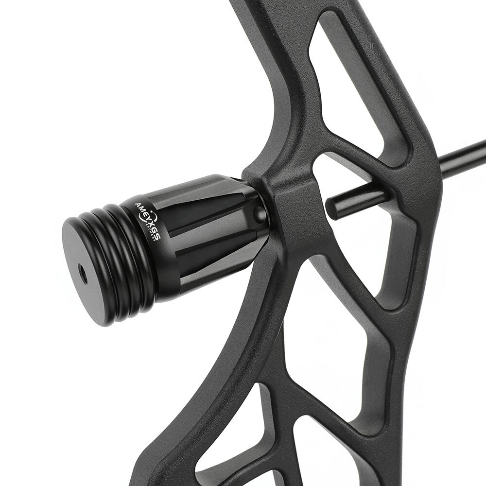 Compound Bow Riser Stabilizer Archery Shock Absorber Dampener Silencer Hunting