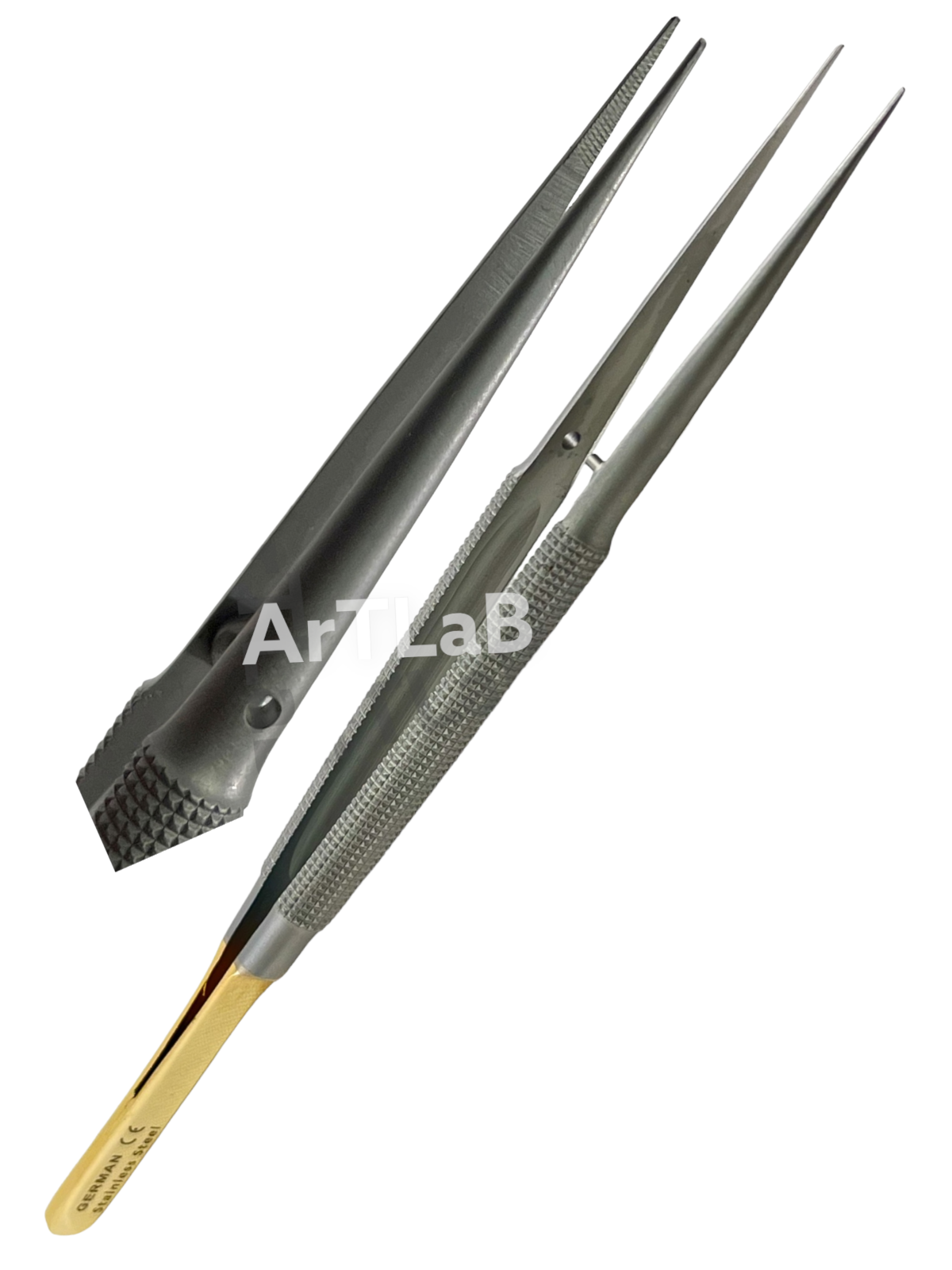 NEW 5 GERMAN Castroviejo Micro Scissor Needle Holder STR+ CVD Forceps Dental EYE