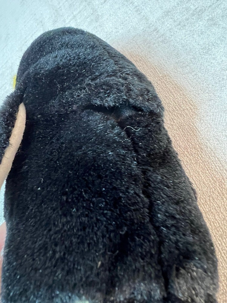 Small 6” Folkmanis Emperor Penguin Puppet Plush Stuffed Animal