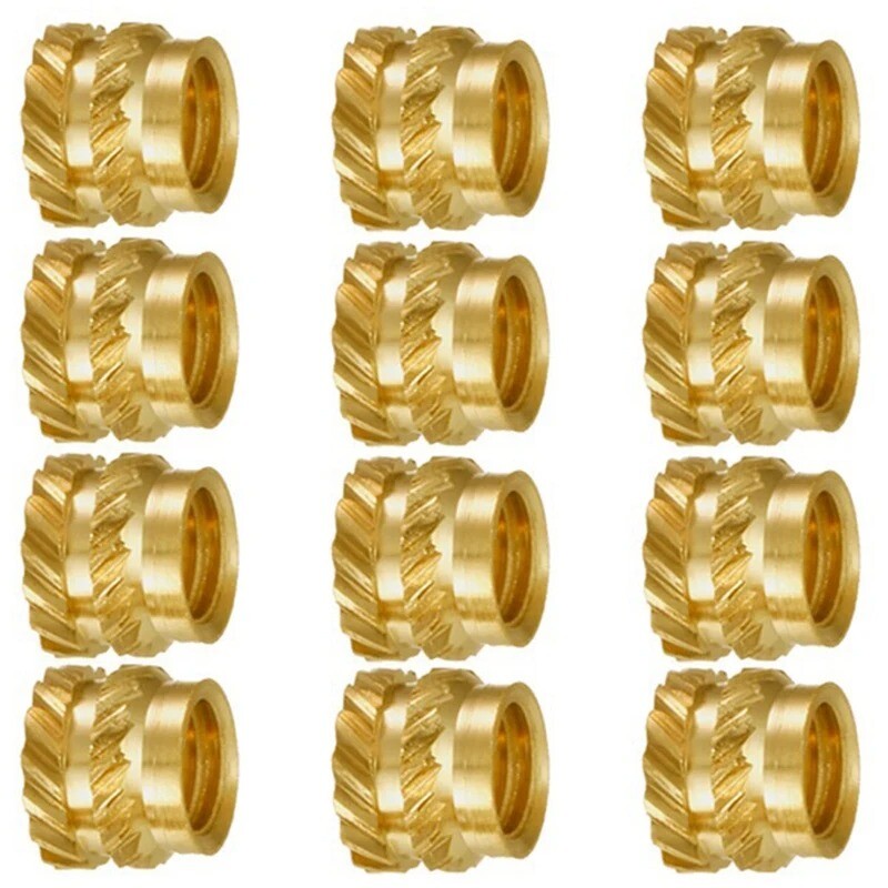 M3X5X4 Thread Knurled Threaded Heat Resistant Insert Embedment Nut For 3DPrinter
