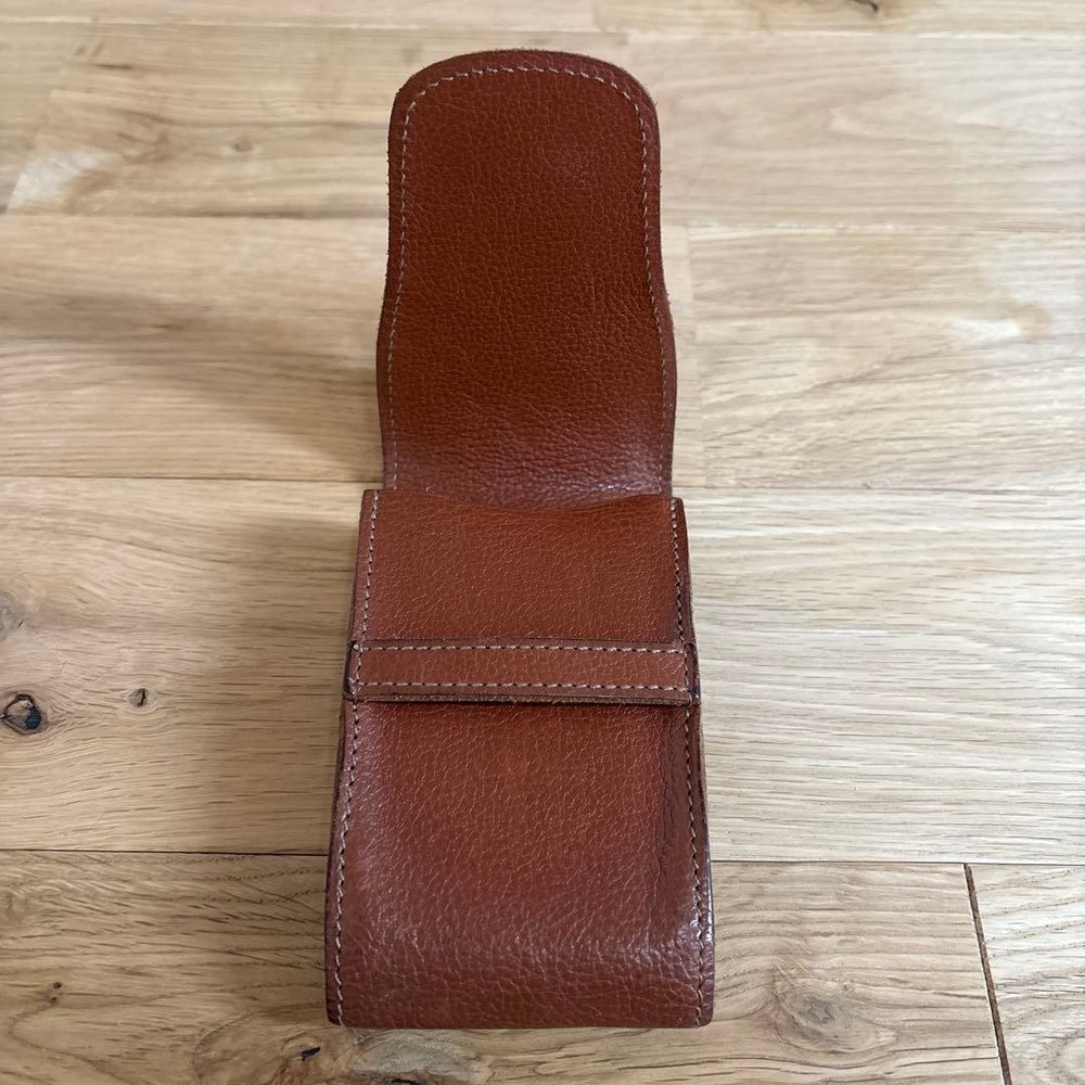 Il Bisonte Cigarette Case Unisex Used Durable Leather