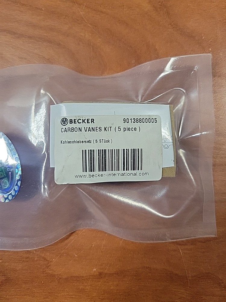 BECKER CARBON VANES KIT 5 PIECE