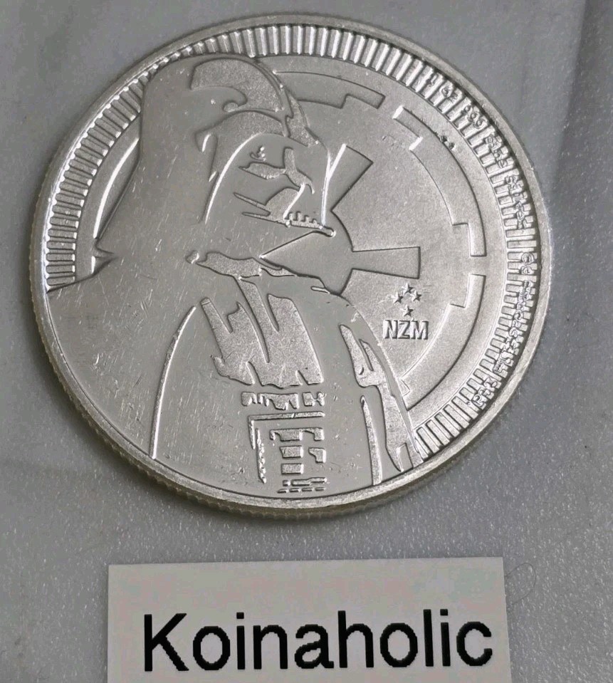 2017 Darth Vader .999 Fine Silver, Pulled From Storage Needs A New Galaxy 😆 🔥