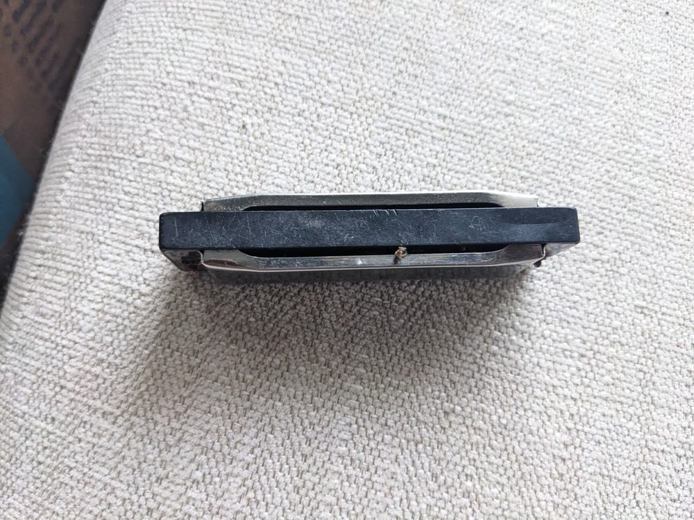 Vintage Compact Harmonica Used Works