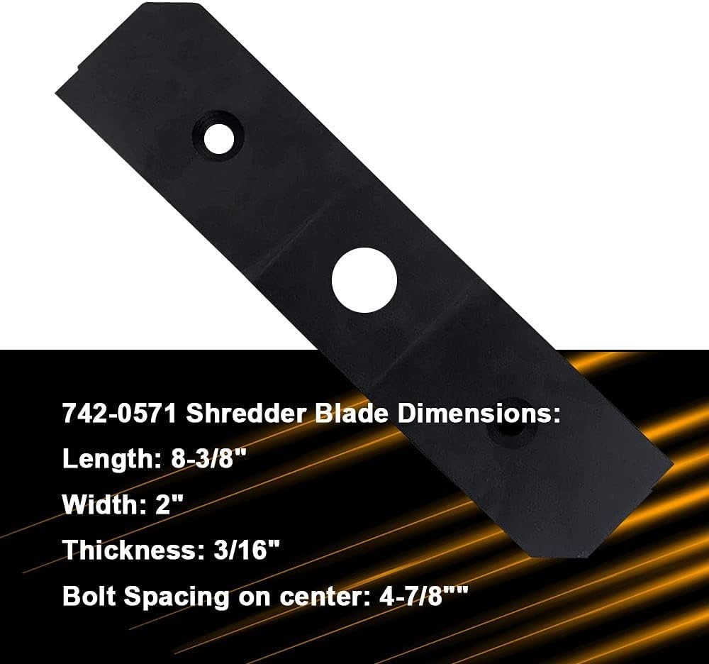 Durable Chipper Blade Kit Compatible with Multiple Brands - Versatile & Reliable