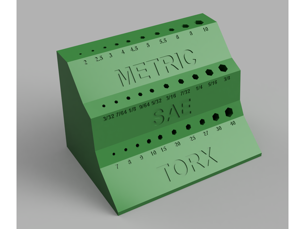 Hex Key T-Handle Holder