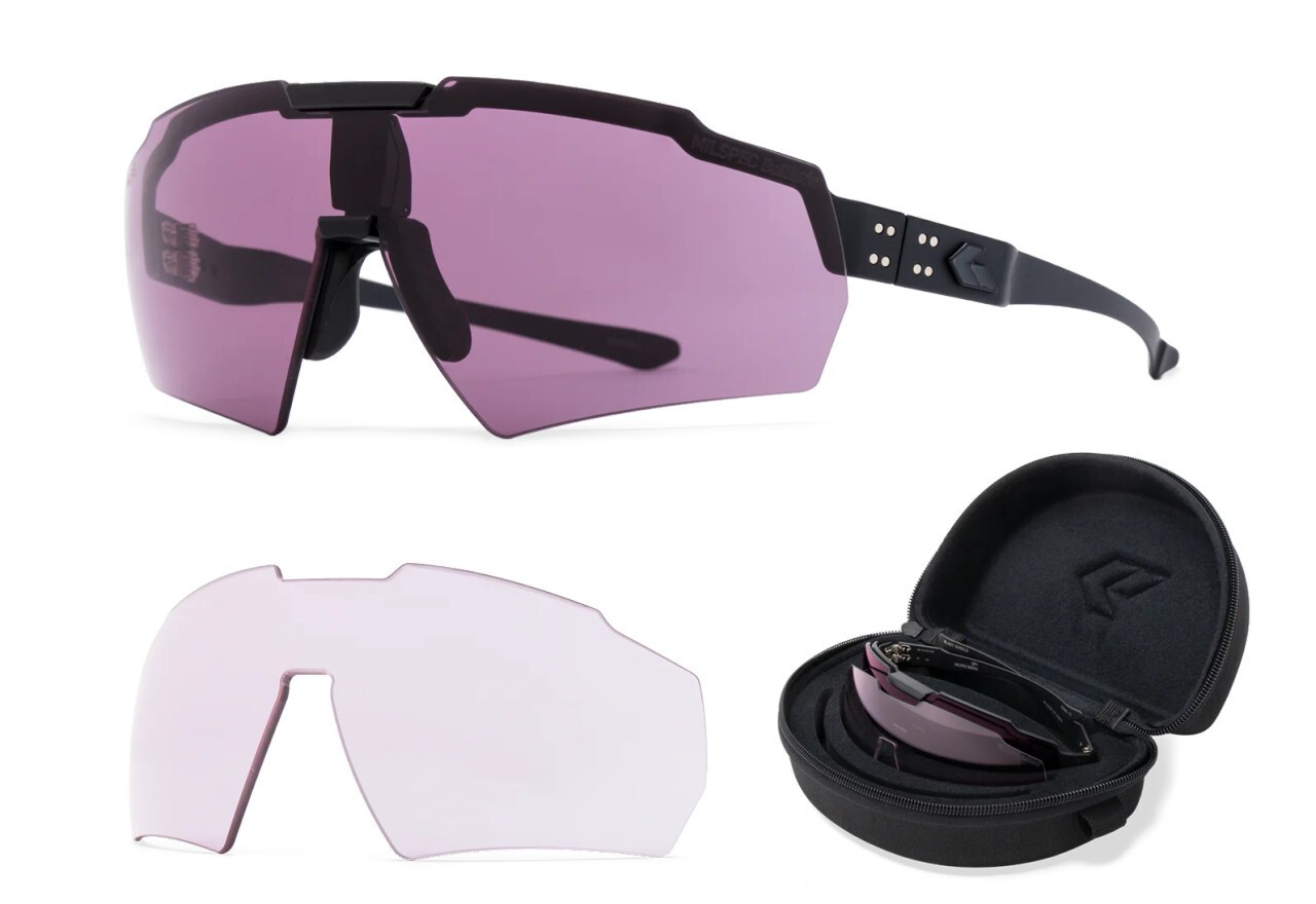 Gatorz Blastshield Ballistic Shooting Day and Low Light Bundle Sunglasses