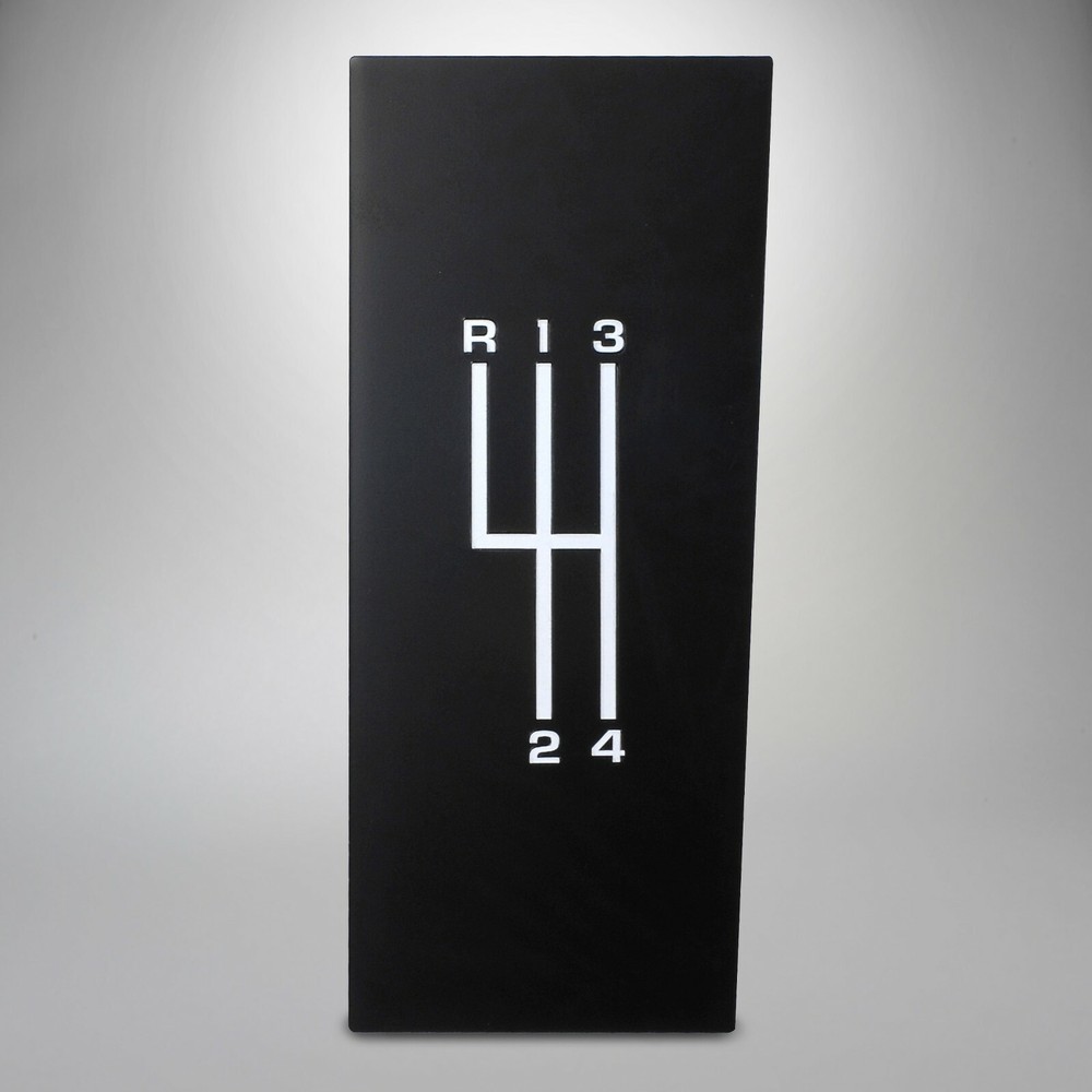 Shift Pattern Plate 1977-1981 Corvette 4-Speed