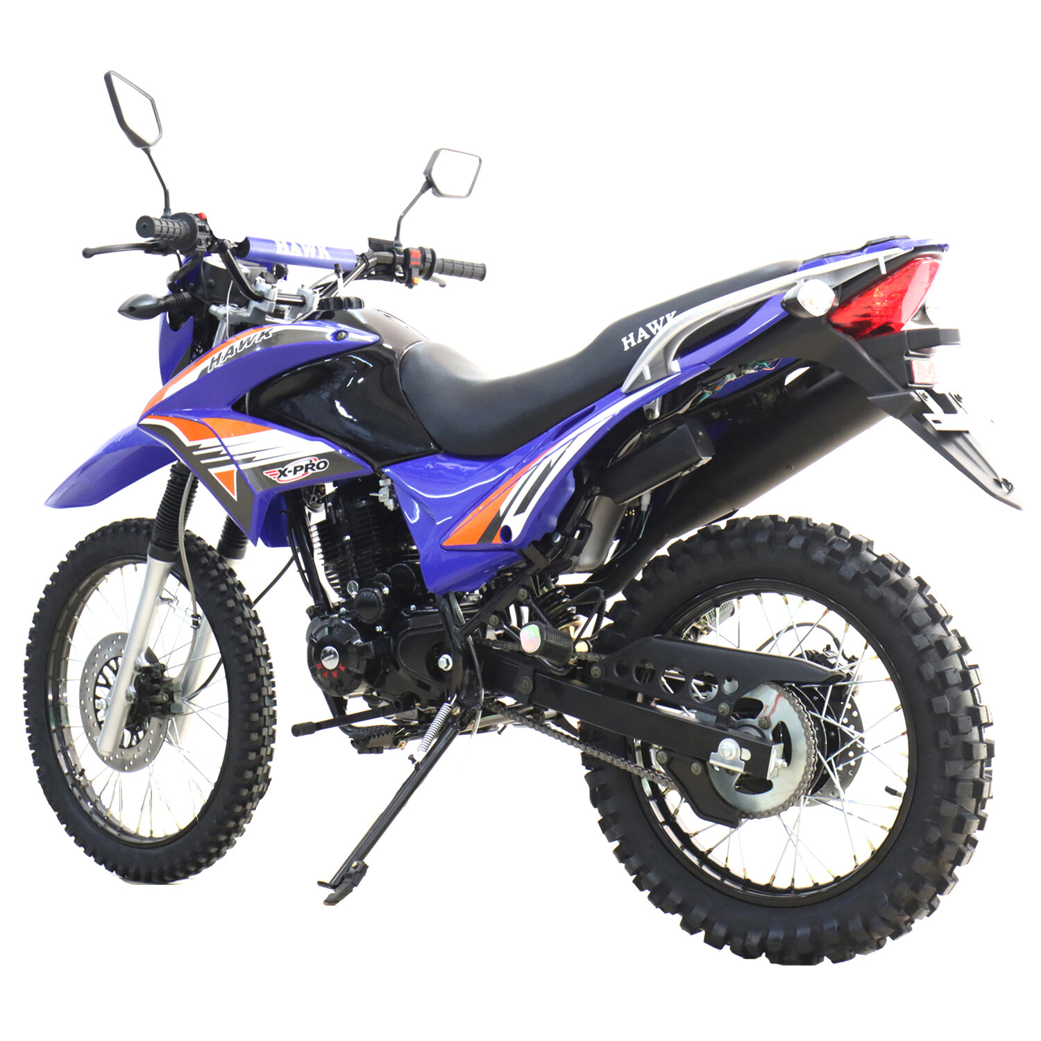 X-PRO Hawk 250 Dirt Bike Dual Sports Enduro Street Bike Motorcycle Free Shipping