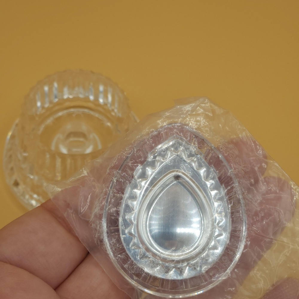 Moen 96782 Teardrop Clear Acrylic Replacement Knob Handle Hot Cold Insert