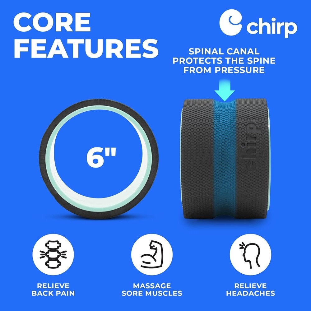 Deep Tissue Relief Wheel Foam Roller