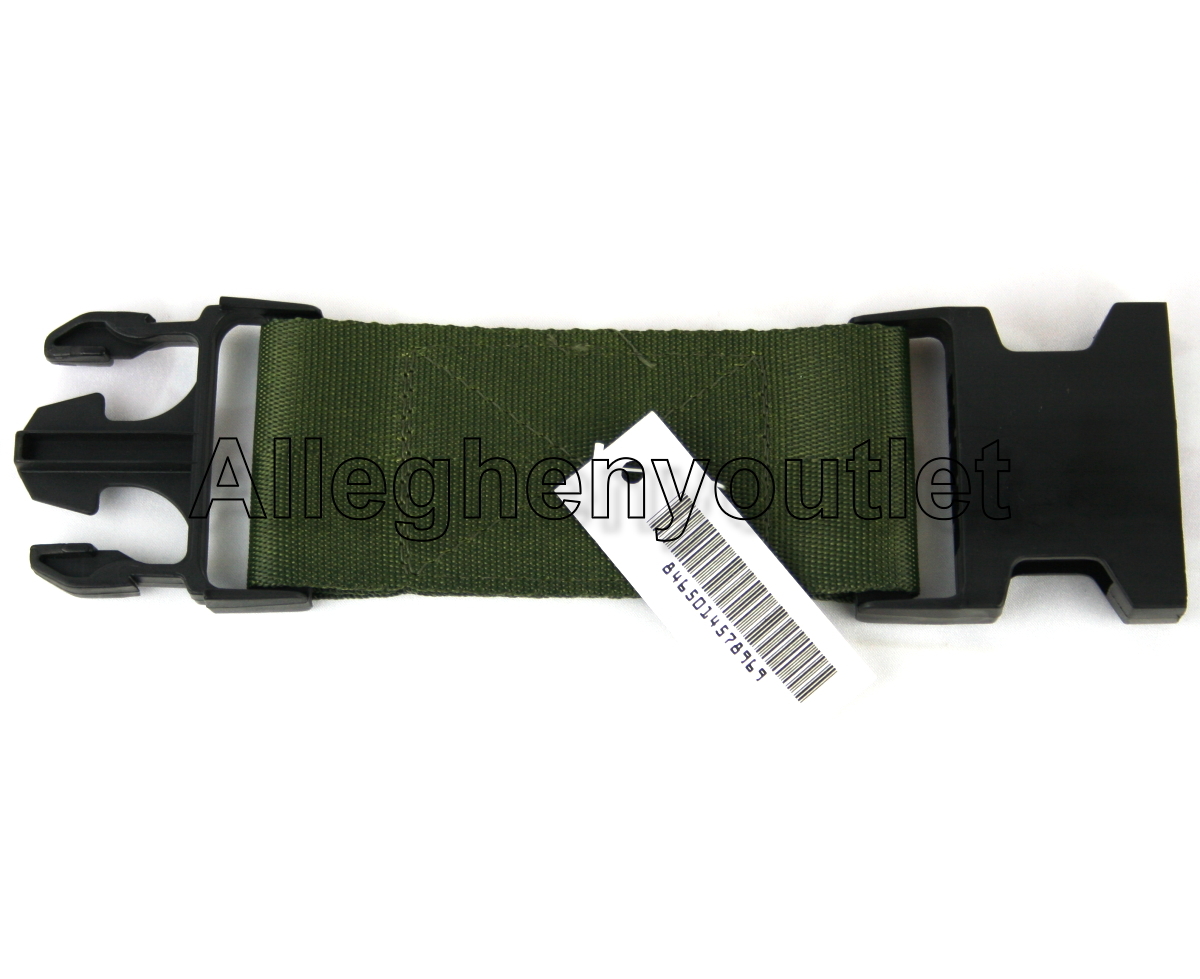 USGI Military BLACK USMC Tactical Pistol Utility LC-2 Web Belt 6" Extender NEW