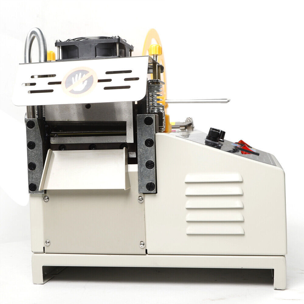 Hot and Cold Strip Cutter Automatic Webbing Tape Textile Ribbon Cutting Machine