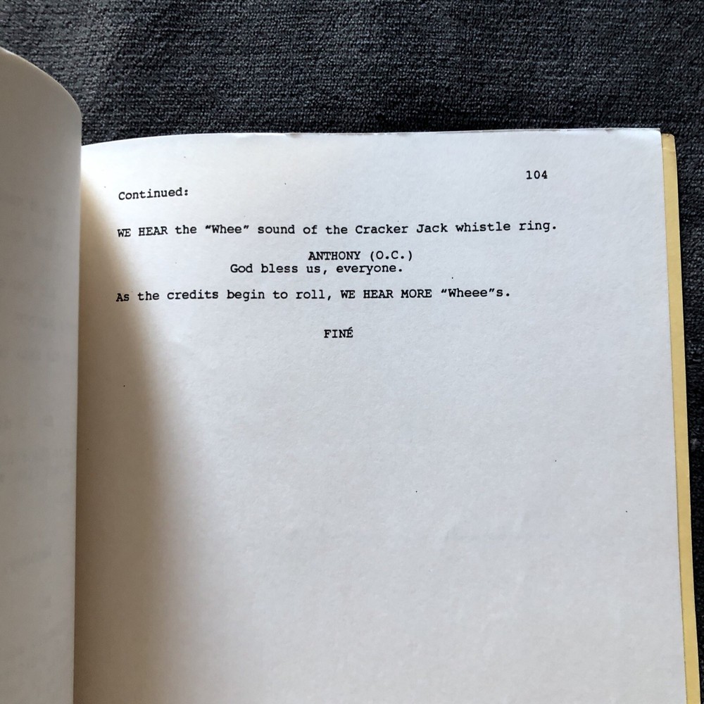 2 Mafia! Script Screenplay - Jim Abrahams/Norberg/Mcmanus 1st & 5th Draft RARE!