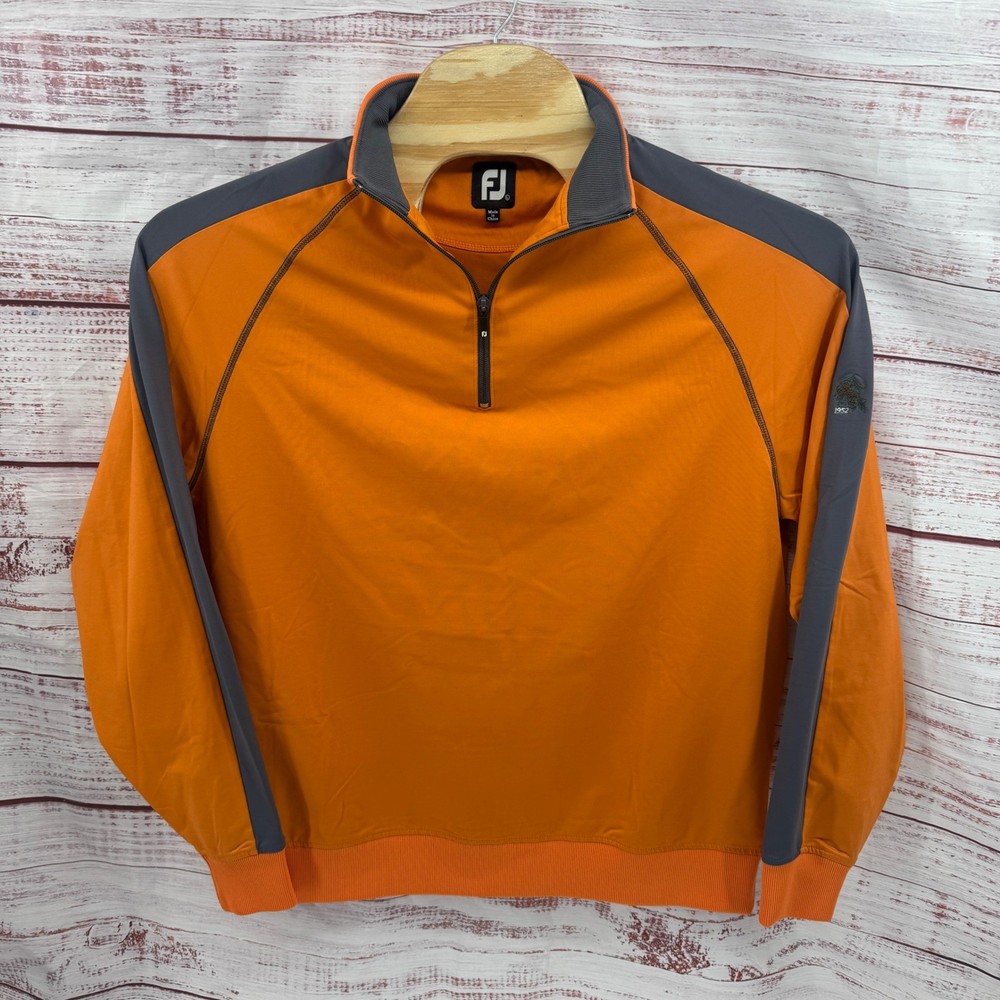 FootJoy Golf Pullover Mens Large 1/4 Zip Performance Stretch Athletic