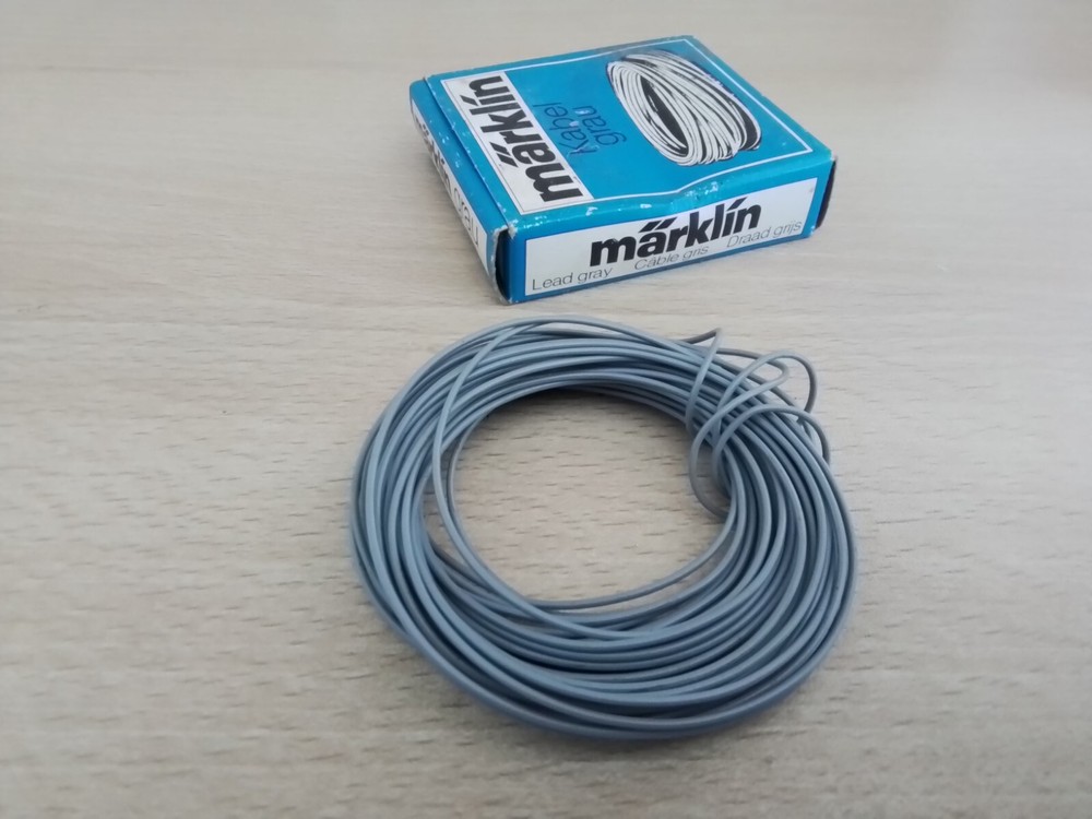 MARKLIN HO. REF 7100. GREY CABLE 10M. IN BOX NEW