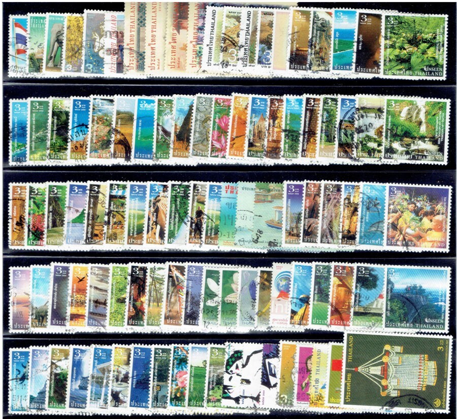 THAILAND  Collection 500 Different. (New)-A