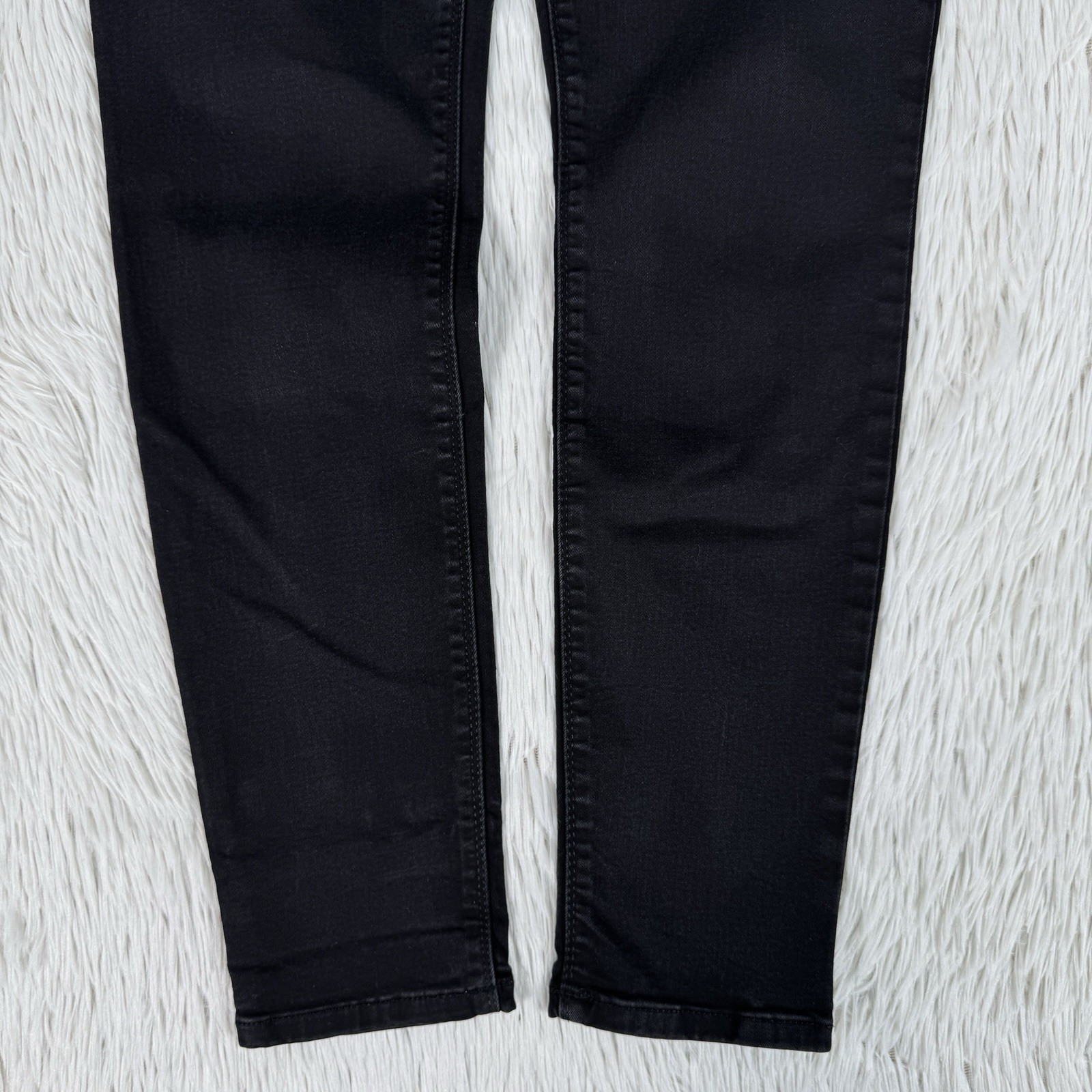Lee Modern Series Black Mid-Rise Dream Legging Denim Jeans Women's Size 8M