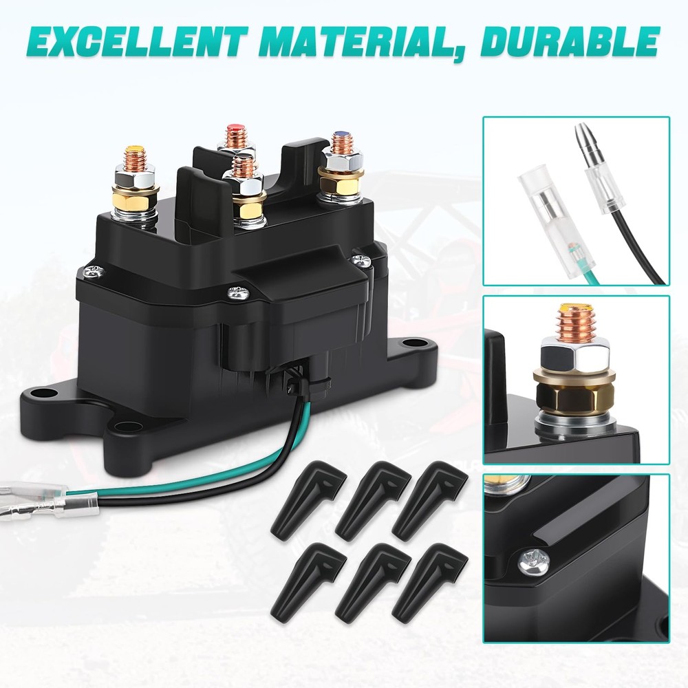 Winch Solenoid Relay Contactor 12V 250A