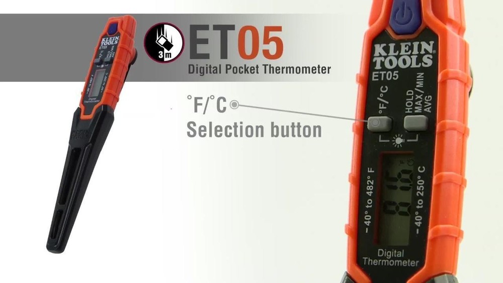Klein Tools Digital Pocket Thermometer