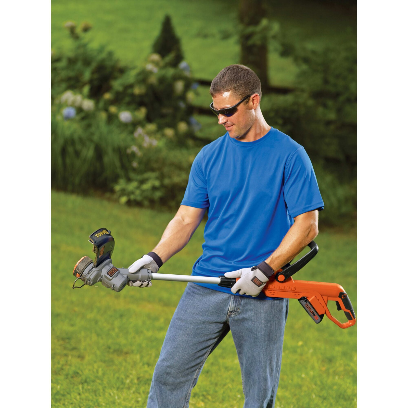 BLACK+DECKER 20V Max Lithium String Trimmer 12In - LST300