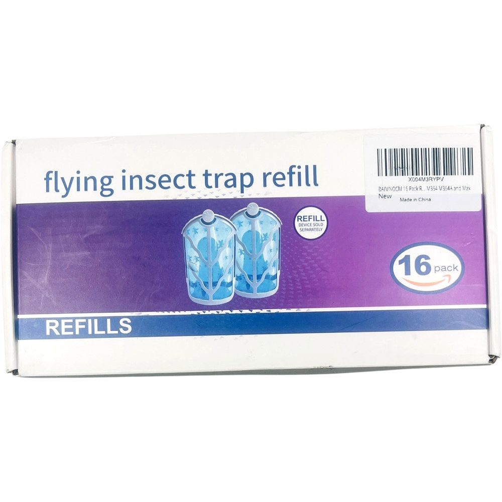 Flying Insect Trap Refills 16 Pack ZEVO M364 Compatible