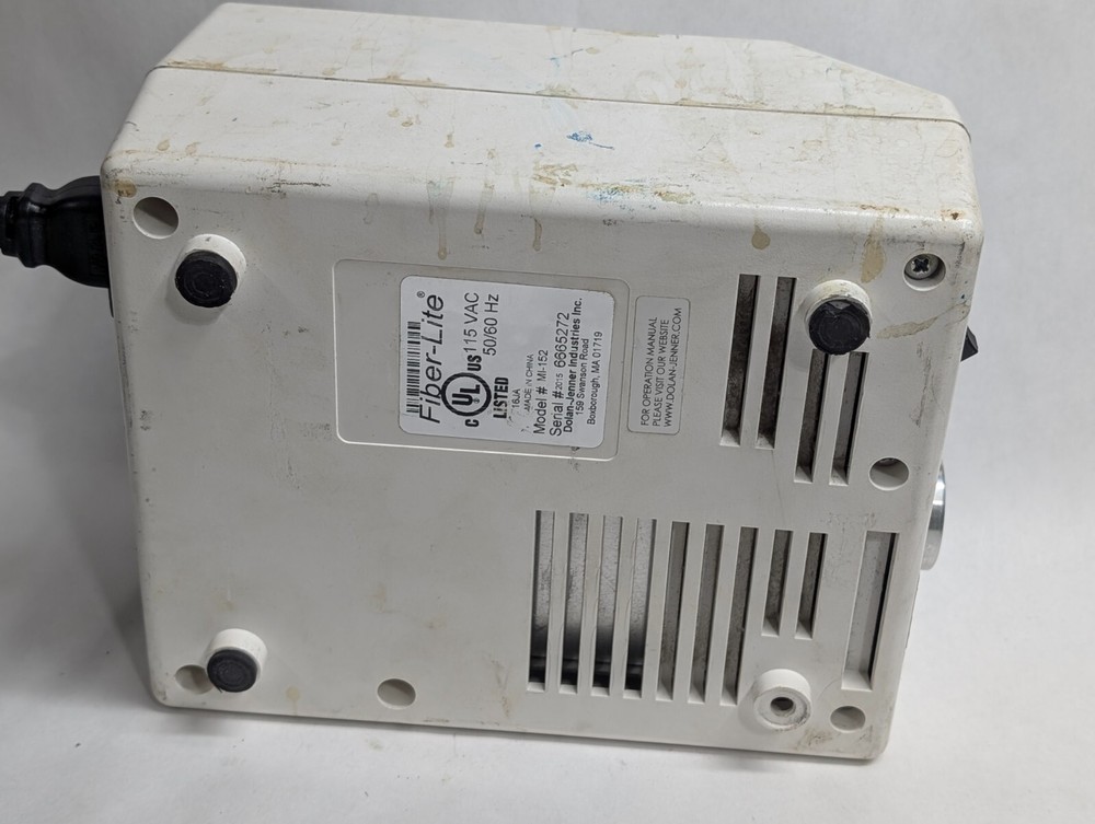 Dolan-Jenner Fiber-Lite MI-152 High Intensity Optic Microscope Illuminator