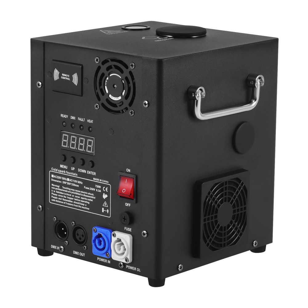 750W Cold Spark Machine DMX Firework Stage Effect DJ Disco Event