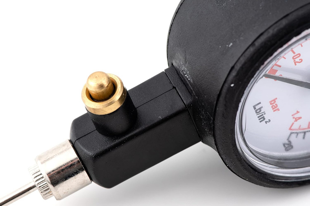 Pressure Gauge with Release Button