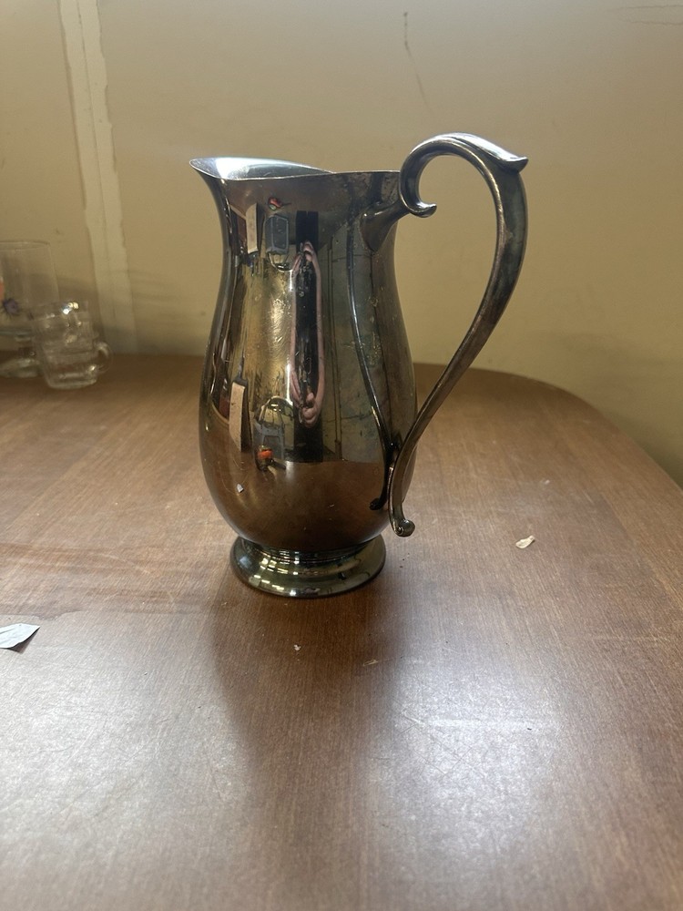 F.B. Rogers Silver Co. Vintage Silver plate 5707 Large Pitcher