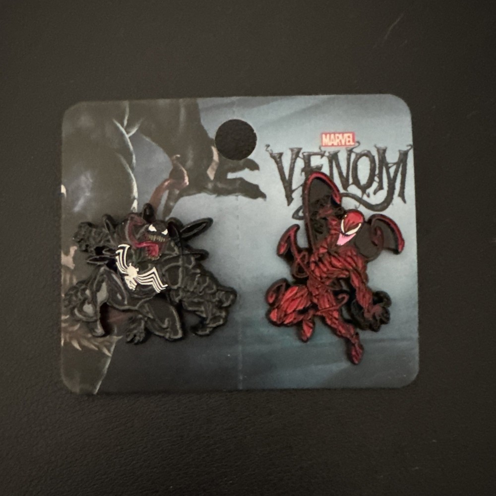 Marvel Venom Carnage 2 Pack Pin