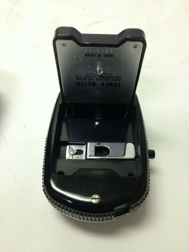 SEARS/SIMPSONS TOWER METER light/exposure MODEL 9805 w/pouch